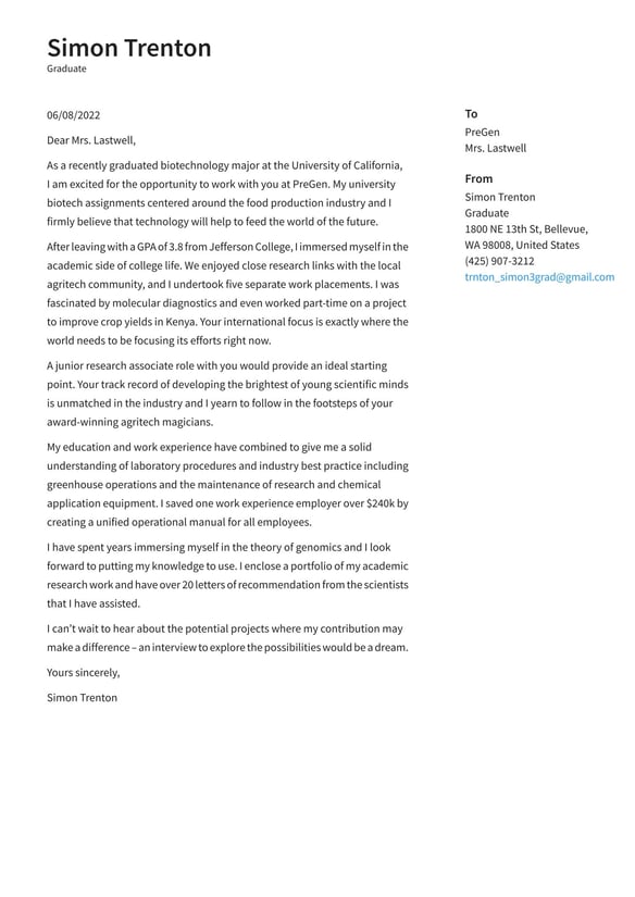Graduate cover_letter example
