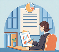 Individual preparing for a job interview Individual preparing for a job interview